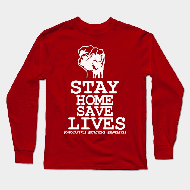 stay home Long Sleeve T-Shirt by kating